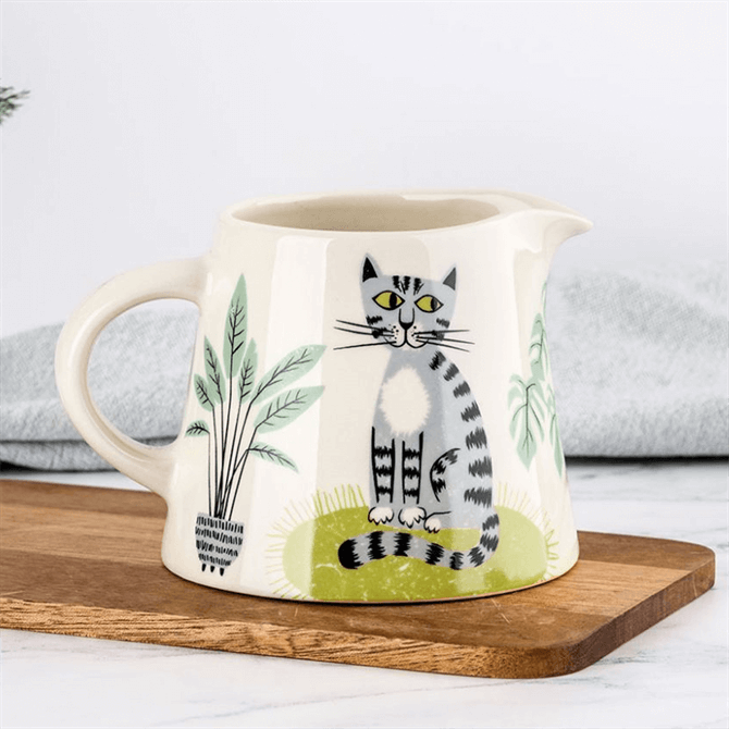 Hannah Turner Handmade Ceramic Cat Milk Jug